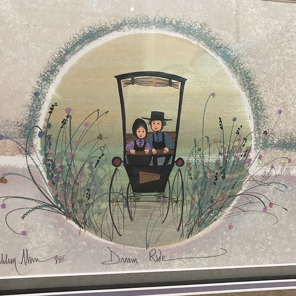 P. Buckley Moss Dream Ride Print - Signed by Artist - Picture 4 of 7